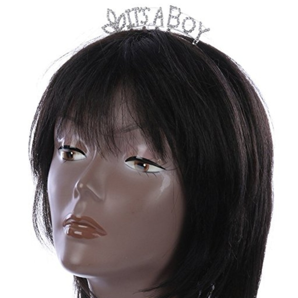 ITS A BOY METAL HEADBAND HAIR ACCESSORY #1034